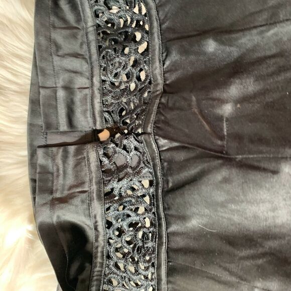 Voodoo Vixen Fitted Black Midi Dress Size S - Picture 5 of 5